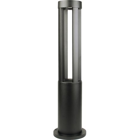 Lampione LED da Giardino 80cm con Palo Grigio 15W IP65 CCT Switch 3 Tonalità Luce selezionabili 3000K 4000K 6500K da ESTERNO moderno (1/2)
