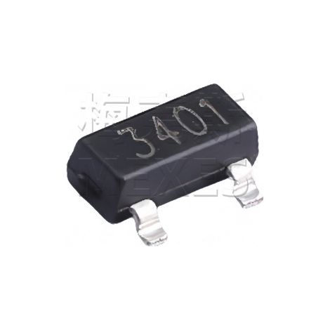 TWGMCAO3401 -4A -30V SMD SOT23 P-Kanal-MOSFET Feldeffekttransistor Elektronische Bauteile 5 Stück (5 Stück)