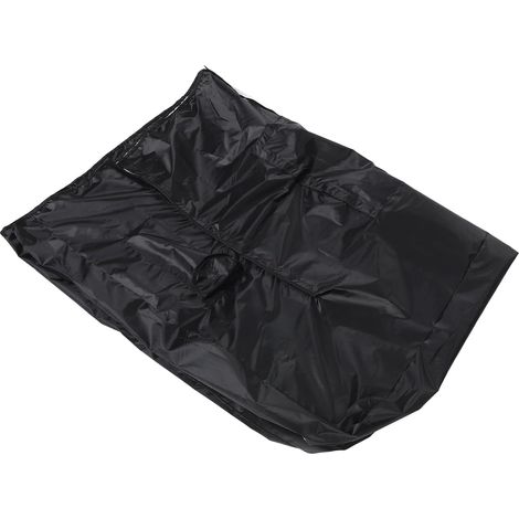 Housse pour Téléviseur Extérieur 55-58 Pouces en Tissu Oxford Noir, Protection Imperméable et Anti-poussière pour Écran Plat, pour Jardin (1/5)