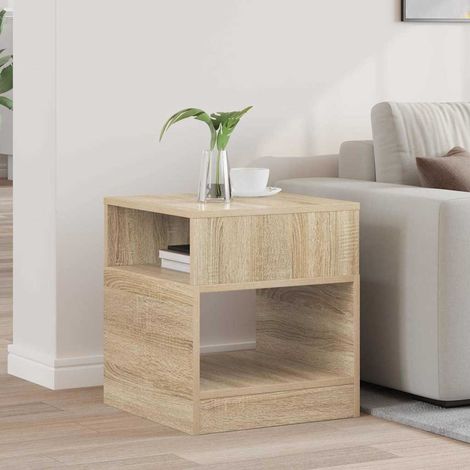 Beistelltisch Sonoma-Eiche 40,5 x 40 x 45 cm Holzwerkstoff