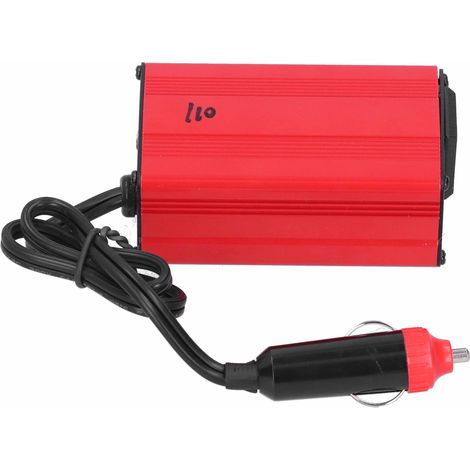 Onduleur 300W double ports USB auto maison extérieur DC 12V vers AC 220V (1/5)