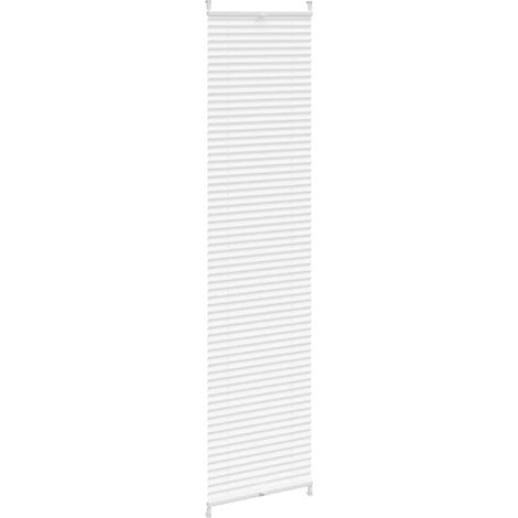 Tenda plissè 60x200cm bianca