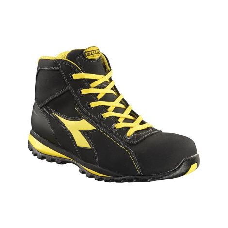 Diadora – Chaussures de sécurité montantes S3 – Pointure 38 – Nubuck hydrofuge – Semelle anti-dérapante SRA – Protection talon TPU