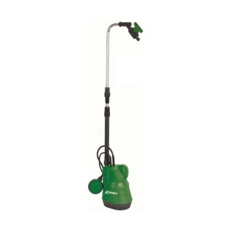 Ribiland – Pompe immergée vide-fût 400W pour eaux claires – Débit 3000 l/h – Hauteur de refoulement 11 m – Câble 10 m – PRPVF350