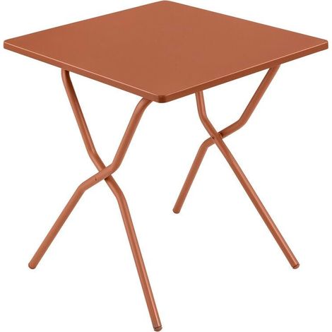 Faltbarer Gartentisch 647072cm - Balcony - Acier - Orange Canyon - Lafuma Mobilier