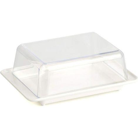 Beurrier - Couvercle Transparent - Capacité 250 ml - Pour Beurre À Température Ambiante - 1 Pièce