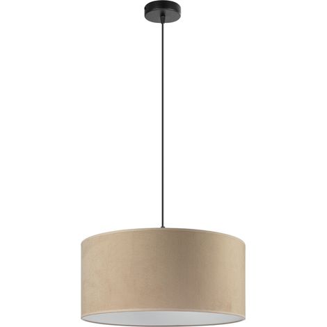 Lampada Tornado AD1, velluto cappuccino (1/5)