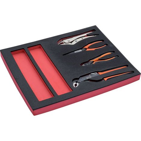 Pliers Bahco fit&go 2/3 vassoio in schiuma marcato laser