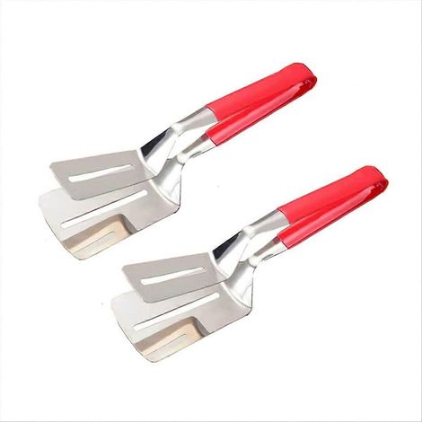 Multipurpose chaleur Thermotolerant pelle barbecue clip avec antidérapant silicone poignée pour grillade cuisson et (1/5)