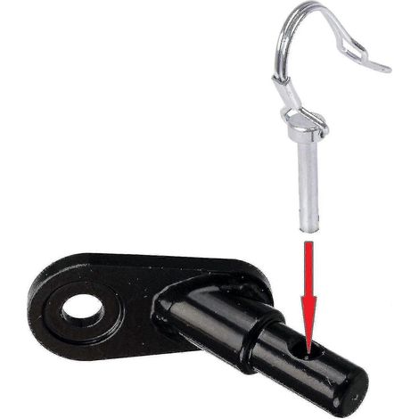 Attelage pour remorque de vélo, dispositif d'attelage pour remorque de vélo (1/4)