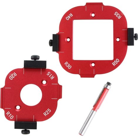 Brecherklemme aus Aluminiumlegierung, Hilfslichtbogen-Schneidwerkzeug, Brecher-Eckklemme, Gyro-Klemme mit Schlitzwerkzeug (R10–R50)