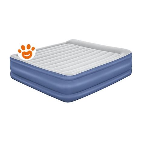 Bestway Airbed Materasso Matrimoniale Tritech Essential Bicolor 3 Camere (193x203x50cm) Art. 67692 - Matrimoniale (193x203x50cm) -