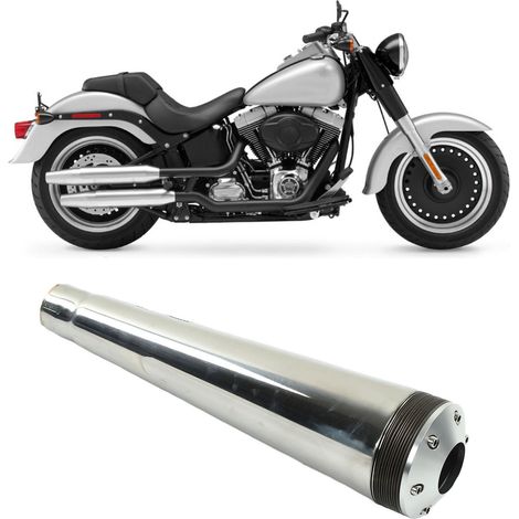 Universeller Auspuff für Motorräder, kompatibel mit BMW R1150R, R1150GS und Honda CB400 (Übergewicht).
