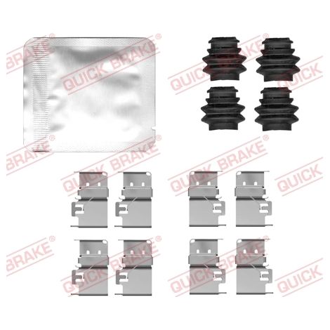 Kit d'accessoires, plaquette de frein à disque Quick Brake 109-0172 HYUNDAI