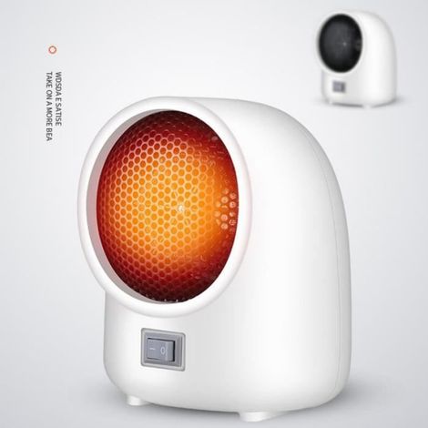 Mini appareil de chauffage domestique électrique chauffage chauffage compact et portable chauffage de bureau chaud pratique N4