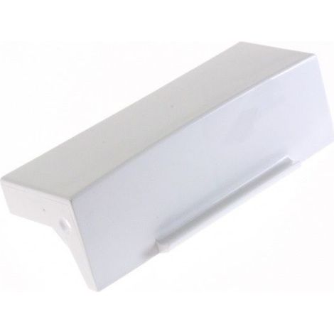 1 Poignée de portillon, Blanc, Plastique, 2,9x2,8x9cm, pour Réfrigérateur et Congélateur