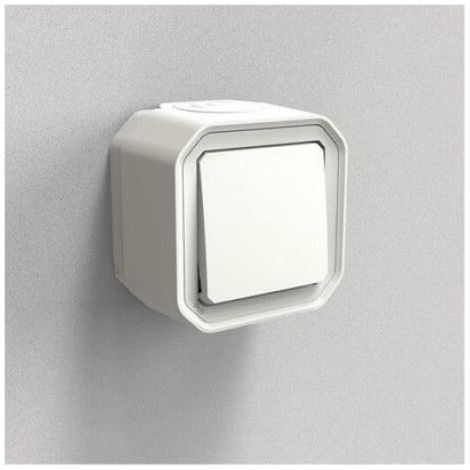 Interrupteur va et vient - Plexo - Legrand - Blanc - Extérieur (1/4)