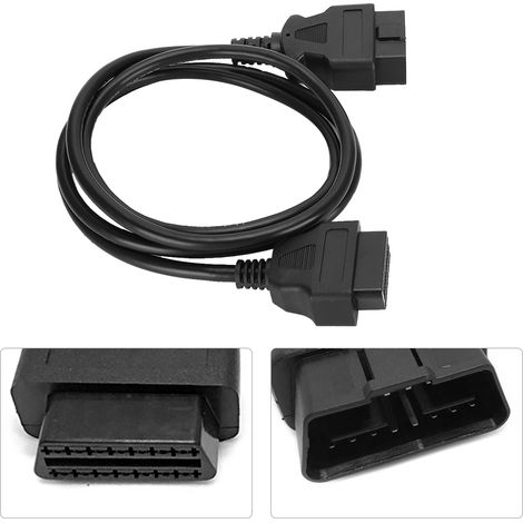 1,5 m / 4,9 ft OBD2 16-poliges Verlängerungskabel (Stecker auf Buchse) – Diagnoseadapter (1/5)