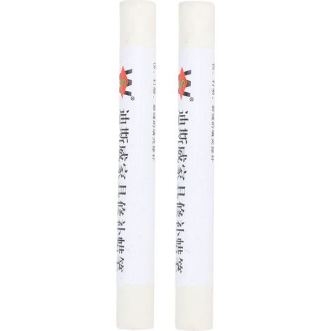 2 pièces Crayon de Réparation Bois pour Meubles et Sols, Rénovation Rayures, Blanc Ivoire, Matériel Composite (1/5)