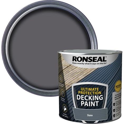 Ronseal Ultimate Protection Decking Paint Slate 2.5 litre