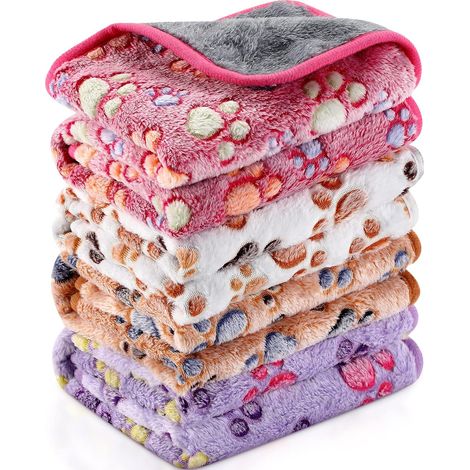 Tapis De Protection Pour Cochon D'inde - Couverture Polaire Imperméable Lavable - Pour Cage Et Transport - Lot De 4 Pièces 60x40 Cm (1/5)