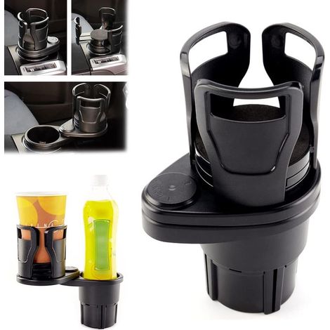 Multifunctional Car Cup Holder, Adjustable Car Cup Holder Expander Adapter, All Purpose Car Cup Holder and Organizer (1/5)