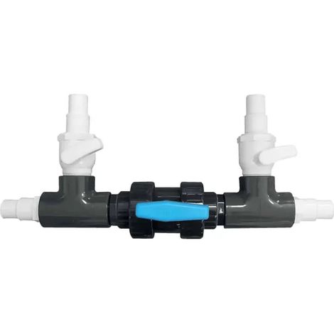 Kit By Pass Piscine Diamètre 32 38 - Bypass Chauffage Pompe A Chaleur Pour Piscine - Pour Tuyaux (1/5)