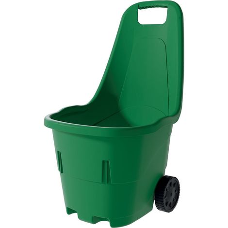 Chariot de jardin 43L Polyvalent Chariot à bûches Transport 2 Roues robustes Charge max 60 kg Intec (1/5)