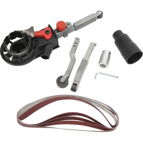 Accessoires de conversion pour meuleuse d'angle de 15 mm de large en ponceuse à bande (1/5)