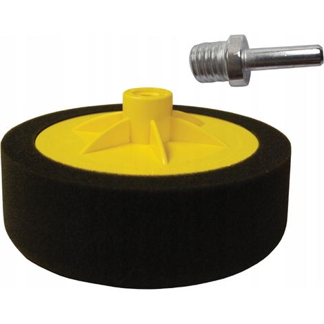 Juego de esponja de pulido negra suave + adaptador M14 (1/3)