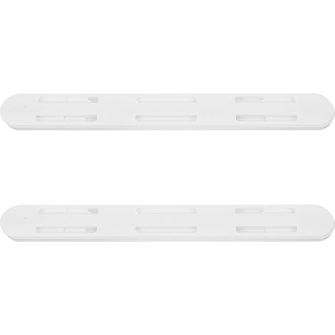 Rail de Guidage de Tiroir Multifonction en Plastique, Lot de 2 Rail de Guidage de Tiroir, Meuble la Cuisine Tiroir, Accessoire Salle de Bain pour Placard (1/5)