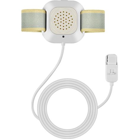Alarme énurésie nocturne avec capteur haute sensibilité – Son fort et vibrations puissantes – Brassard élastique réglable (1/5)