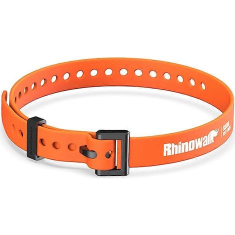 Sangle élastique en plastique TPU Rhinowalk avec clip, sangle de sécurité en caoutchouc pour chargement, sangle compacte haute résistance, orange. (1/5)
