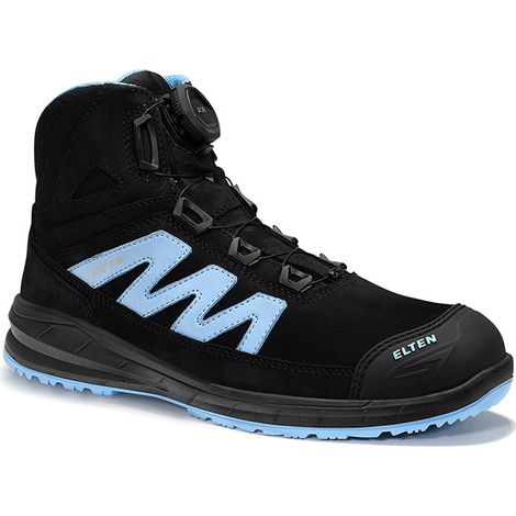 ELTEN Sicherheitsstiefel MARTEN XXSports Pro BOA® black-blue Mid ESD S3S 768141- (1/5)