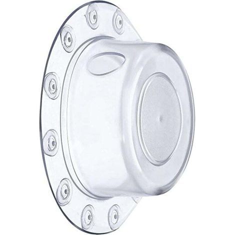 Bouchon de trop-plein de baignoire en silicone – bouchon de vidange pour baignoire et lavabo avec ventouse pour la salle de bain (1/4)