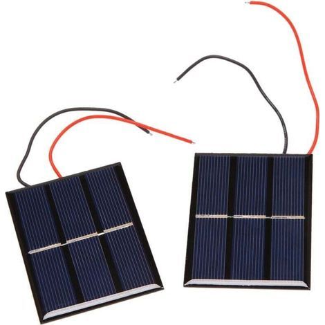 Stück 1,5 V 400 mA 80 x 60 mm Mikro-Mini-Solarzellen für Solarmodule – DIY-Projekte, Akkuladegerät (1/4)