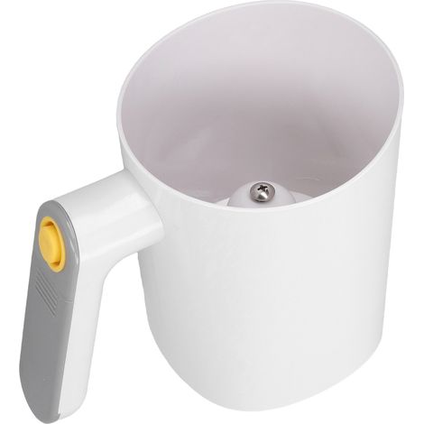 Tamis à farine 2 modes d'utilisation, tamis électrique portatif en forme de tasse, tamis à poudre blanche pour la pâtisserie maison, la farine et le sucre glace (1/5)