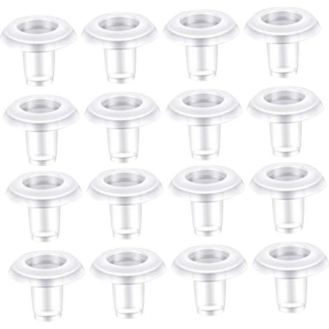 40pièces Bouchon De Rail Inférieur pour Stores Horizontaux Embouts De Cordon pour Stores Accessoires pour Rideaux Et Tringles (1/5)