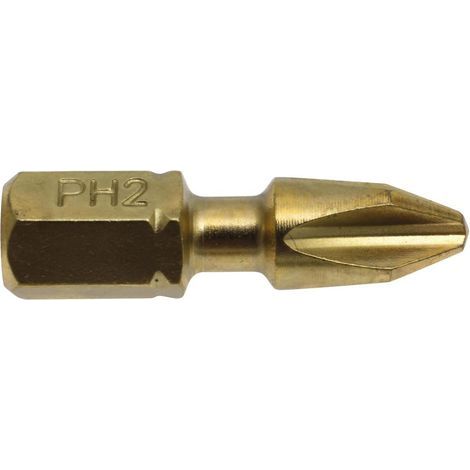 GENERIC-Embout de vissage Impact Gold PH3 25 mm par 2 MAKITA B-28341 (1/2)