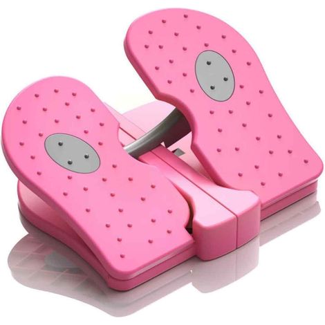 Appareil de fitness à domicile Stepper Mini Petit appareil d'exercice avec pédale et barre colorée pour le bureau (1/5)