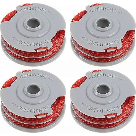 4 bobines de fil de coupe-bordures compatibles avec les enrouleurs de fil de tondeuse Flymo, FLY021 513937190 (1/4)