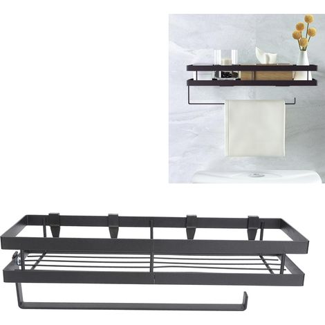 Étagère à épices multifonctionnelle pour la cuisine, étagère de rangement murale, porte-essuie-tout, usage domestique (1/5)