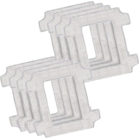 8 Chiffons de rechange Pour Ecovacs winbot W2S / W2S Omni Robot Nettoyeur de vitres avec, nettoyage à sec + humide Reusable Winbot W2S série Robot Nettoyeur de Vitres Accessoires (1/4)