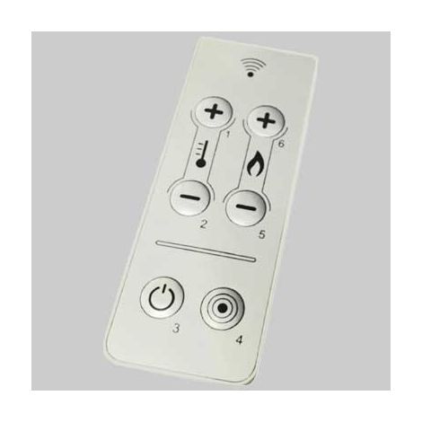 TELECOMANDO PER STUFE ED IDROSTUFE A PELLET  Bianco     LINEA VZ