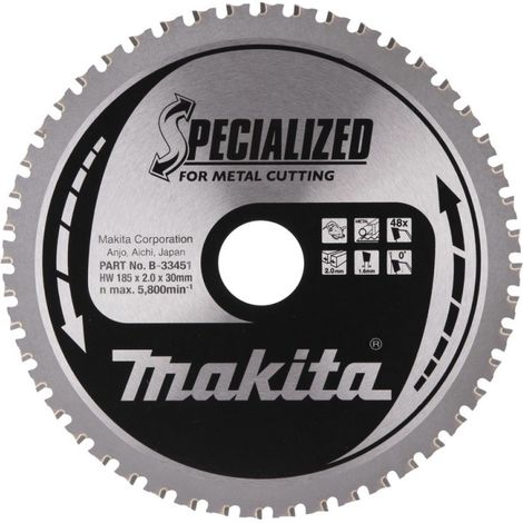 Makita SPECIALIZED Sägeb.185x30x48Z (B-33451)
