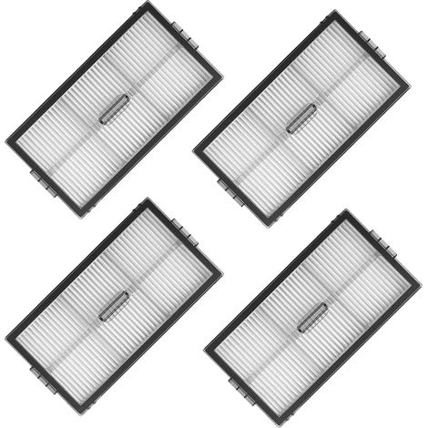 4 Filtres HEPA pour roborock Saros 10R, Filtre Accessoires pour Aspirateur roborock Saros 10R Rechange de Nettoyage Remplacement Rutilisable Lavable (1/5)
