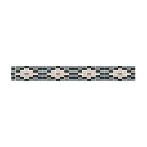 Mosaïque pâte de verre DOPPEL DESIGN Frise - Boîte de 6 m2