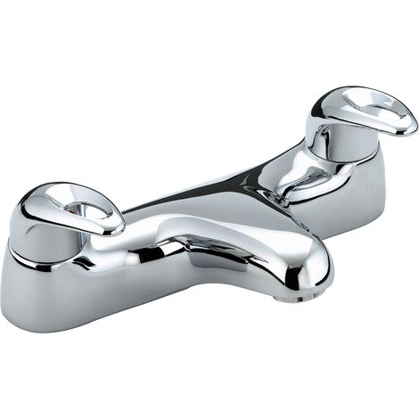 Bristan J BF C Java 2 Handle Bath Filler Mixer Tap Chrome (1/5)