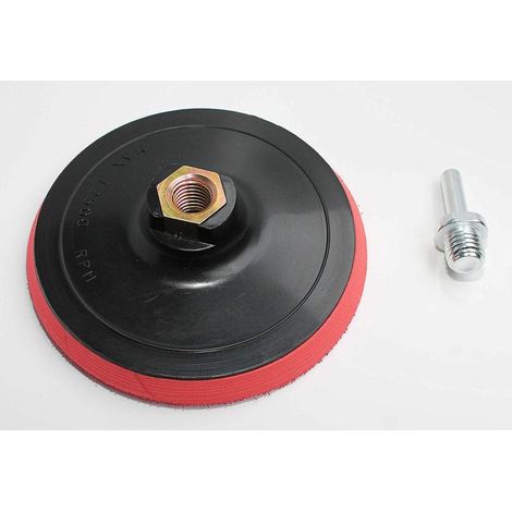 125mm Sanding Plate with Drill Chuck (1pc) (1/4)