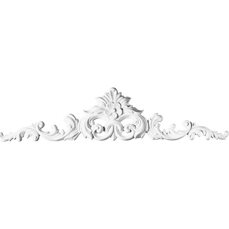 Orac – Encadrement découpé D170 – Moulure décorative pour portes et fenêtres – Dimensions L105 x H24,5 x L3,2cm – Peinture recommandée pour protection UV (1/10)